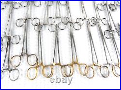 MIX Lot Of 60 Forceps, Scissors Stainless Steel Qty-60