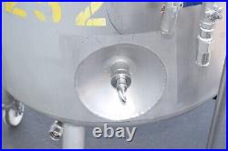 Nat' BD 200L Stainless Steel jacketed Mixing Tank, Sanitary #213393-FLo