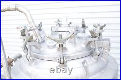 Nat' BD 200L Stainless Steel jacketed Mixing Tank, Sanitary #213394-FLo