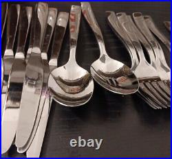 Oneida Stainless Steel Silverware Set 38 Mixed Pieces