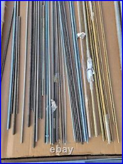Over (300) Pc Thread Rod Stainless Steel Sticks Mixed