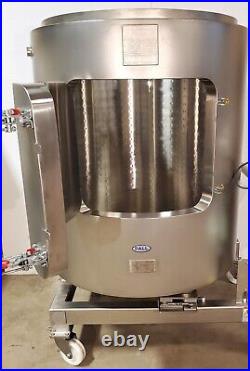 Pall Life Sciences 1000l Stainless Steel Jacketed MIX Tank Lev1000jrethslc001
