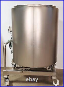 Pall Life Sciences 1000l Stainless Steel Jacketed MIX Tank Lev1000jrethslc001