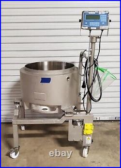 Pall Life Sciences 100l Stainless Steel Jacketed MIX Tank Lev100jrethslc001