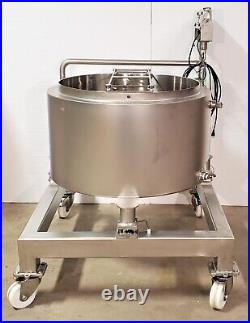 Pall Life Sciences 200l Stainless Steel Jacketed MIX Tank Lev200jrethslc001