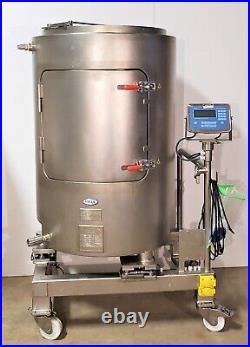 Pall Life Sciences 500l Stainless Steel Jacketed MIX Tank Lev500jrethslc001