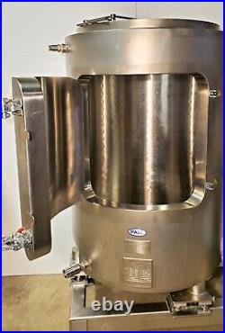 Pall Life Sciences 500l Stainless Steel Jacketed MIX Tank Lev500jrethslc001