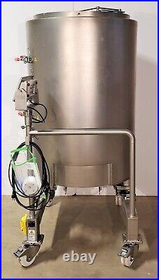 Pall Life Sciences 500l Stainless Steel Jacketed MIX Tank Lev500jrethslc001