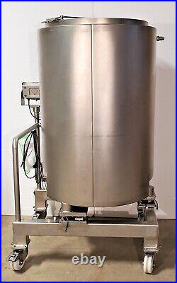 Pall Life Sciences 500l Stainless Steel Jacketed MIX Tank Lev500jrethslc001