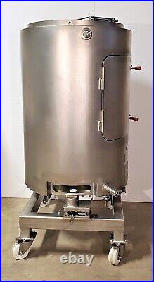 Pall Life Sciences 500l Stainless Steel Jacketed MIX Tank Lev500jrethslc001