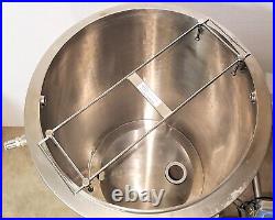 Pall Life Sciences 500l Stainless Steel Jacketed MIX Tank Lev500jrethslc001