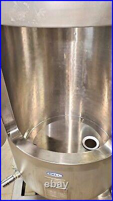 Pall Life Sciences 500l Stainless Steel Jacketed MIX Tank Lev500jrethslc001