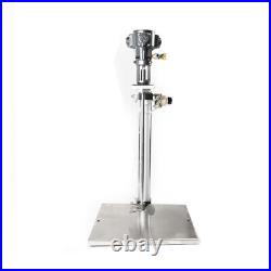 Pneumatic Mixer Machine Stainless Steel with Stand 5 Gal Tank Barrel Paint Mix