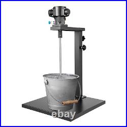 Pneumatic Paint Mixer with Stand 5 Gallon For Tank Barrel Stainless Steel Mix Tool