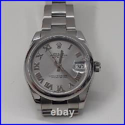 Rolex Datejust Midsize 31 mm Steel Oyster Automatic Watch 178240 Mixed Serial