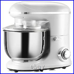 SILVER Stand Mixer With 6 Qt Stainless Steel Mixing Bowl, Beater, Dough Hook1042