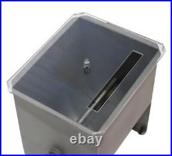 Stainless Steel 20Lbs Manual Tilting Meat Mixer Restaurant Meat Mixing Machine