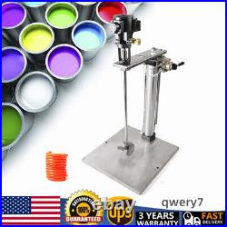 Stainless Steel 5 Gallon Pneumatic Mixer Tank Barrel Paint Mix Blender with Stand