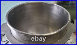 Stainless Steel Mixing Bowl 50 qt with tabs