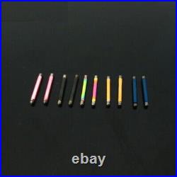 Stainless Steel Piercing Straight Shaft Mixed Colors Round For Body Jewelry Part