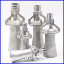 Stainless Steel Spray Nozzle, Fluid Mixing Eductors, Tank Mixing Agitation Nozzles