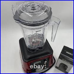 Tribest DPS-2250 Dynapro High Speed 2.5HP Blender, with Vacuum Commercial (Red)