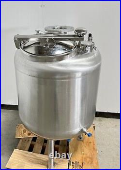 Unbranded 316 Stainless Steel 100 Gallon Mixing Tank