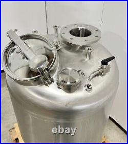 Unbranded 316 Stainless Steel 100 Gallon Mixing Tank