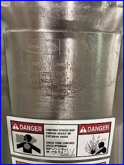 Walker 35 Gallon 316 Stainless Steel Portable Mixing Tank with SPX Flow Agitator