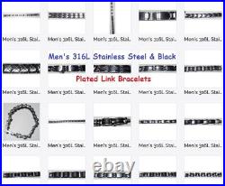Wholesale 70pcs/Lots Mix Style Men' Stainless Steel Jewelry Bracelets $2 Each